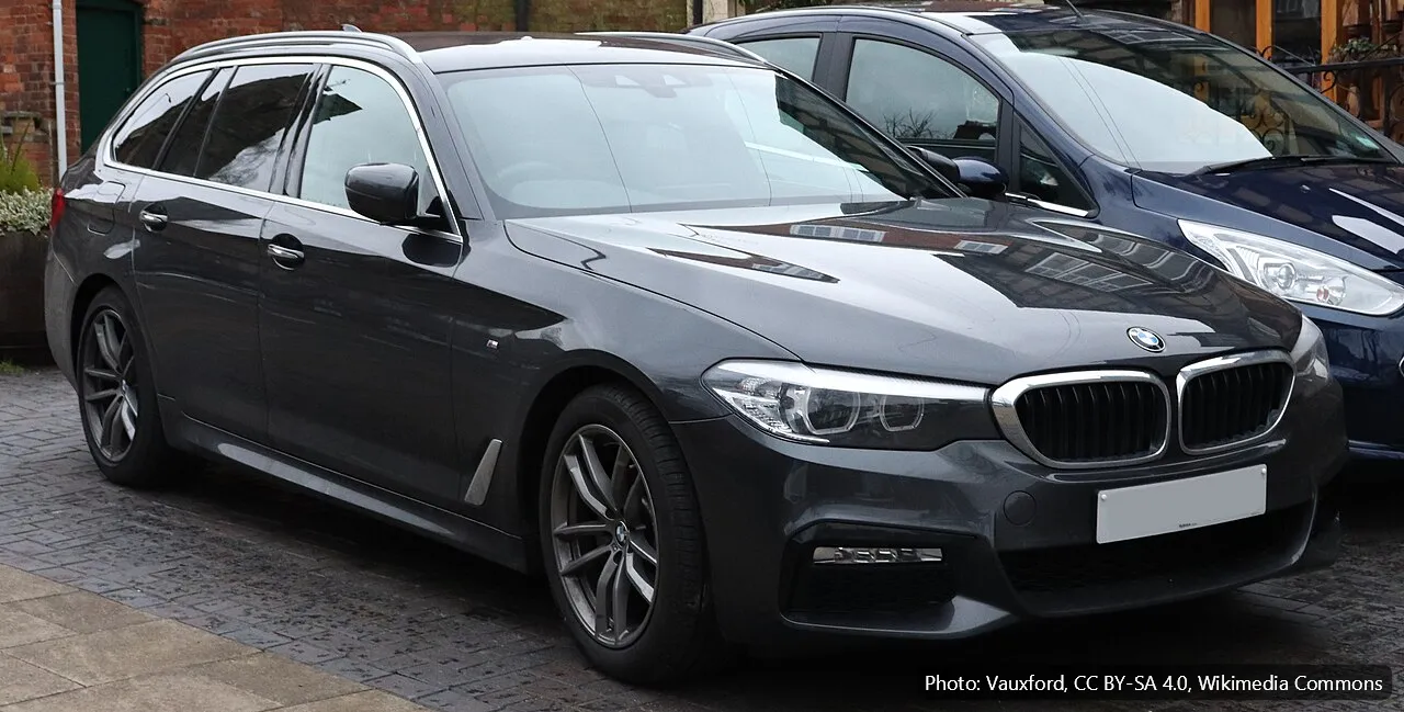 BMW 520D XDRIVE M SPORT AUTO (example photo)