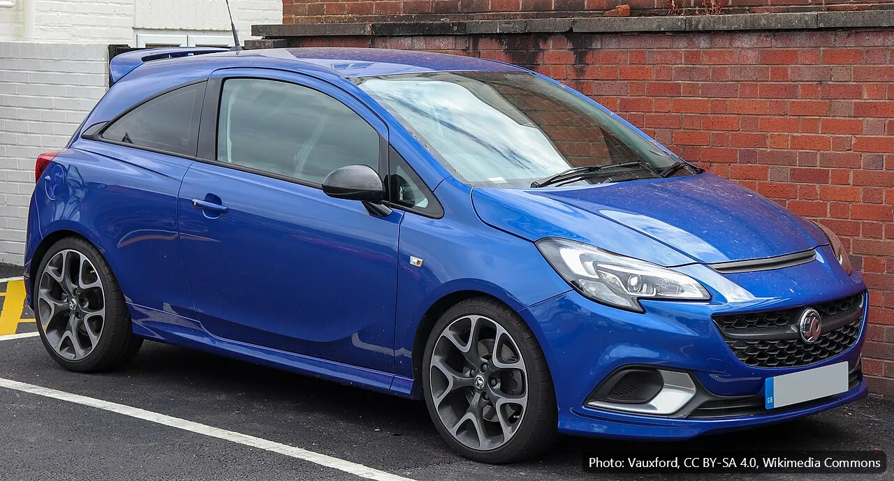 VAUXHALL CORSA (example photo)