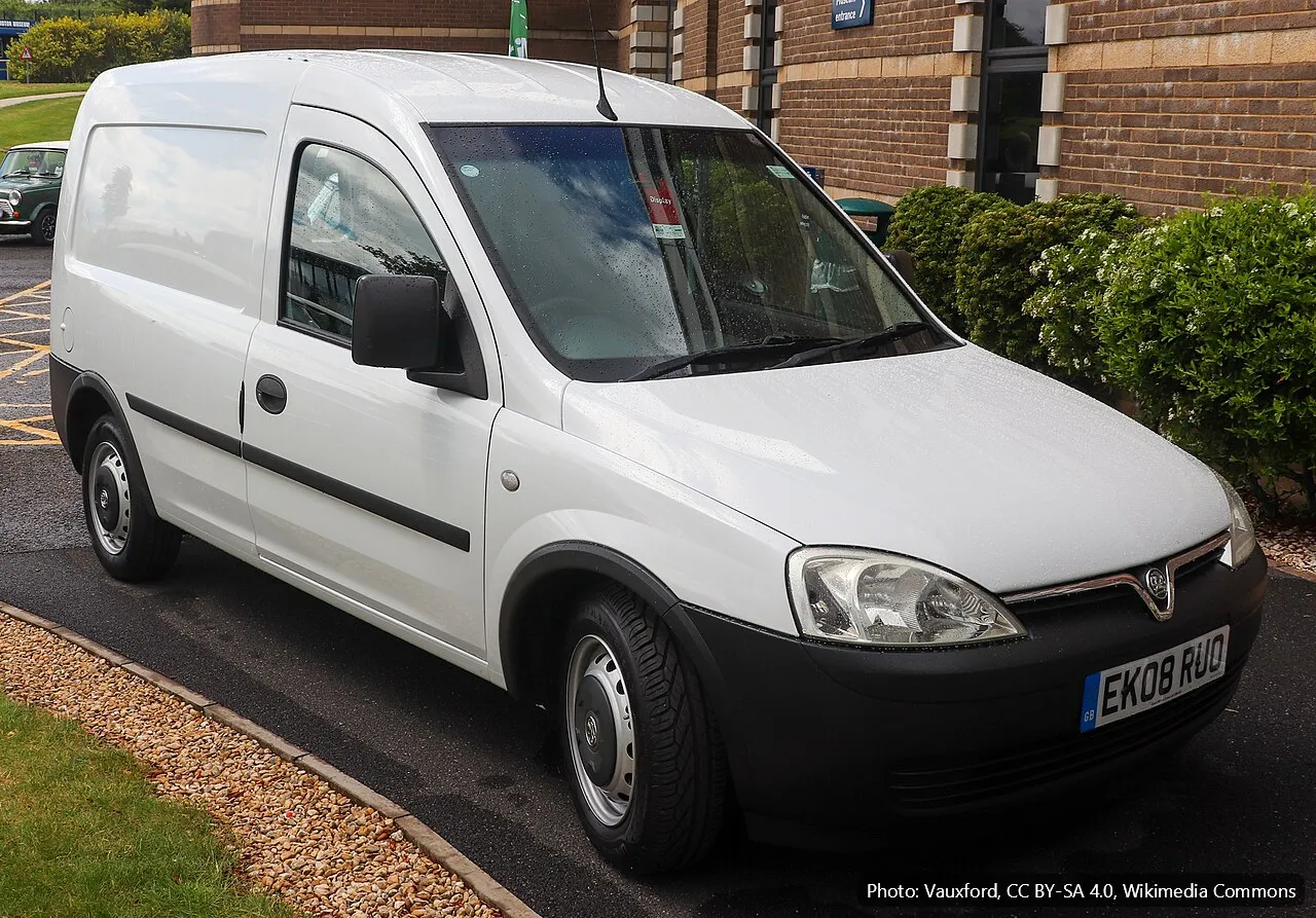 VAUXHALL COMBO 2000 DYNAMIC TD (example photo)