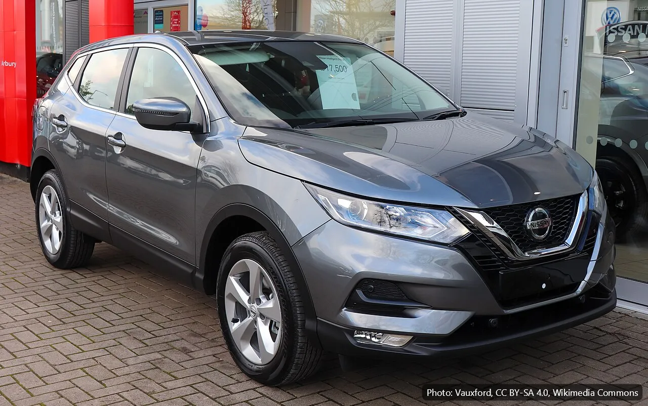 NISSAN QASHQAI (example photo)