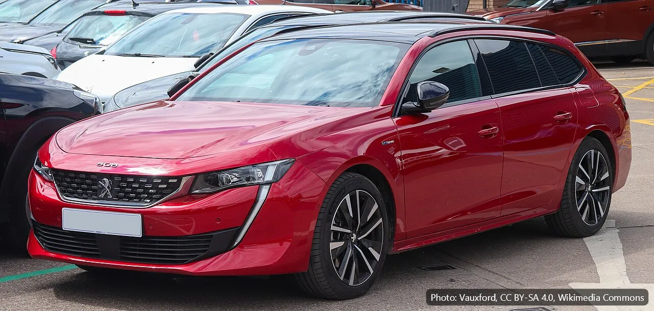 PEUGEOT 508 (example photo)