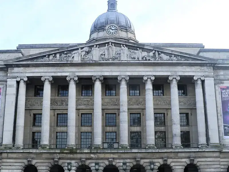 The domed Council House on Old Market Square in Nottingham